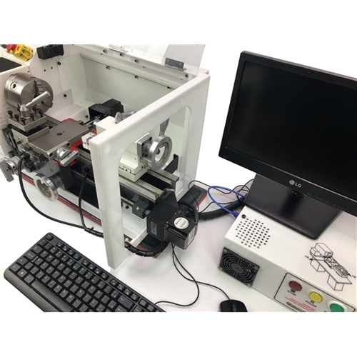 Fazendo peça de xadrez no torno CNC em 1 minuto 