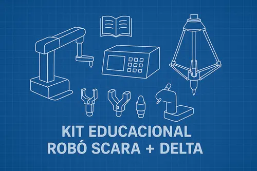 Kit Robótica Industrial SCARA + Delta Carissimi