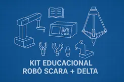 Kit Robótica Industrial SCARA + Delta Carissimi