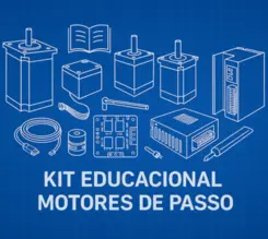 Kit Educacional Motores de Passo – NEMA 23 & Drivers
