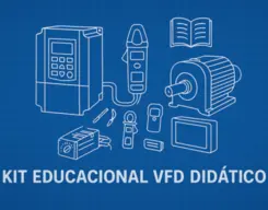 Kit Educacional VFD Didático – Inversor 1 kW & Motor 0,75 kW