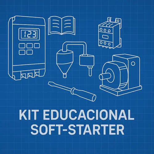Kit Educacional Soft-Starter – Partida Suave 3 kW
