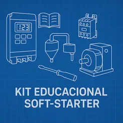 Kit Educacional Soft-Starter – Partida Suave 3 kW
