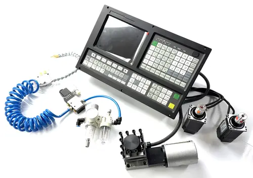 Kit Retrofit CNC TAC2003T Carissimi + Turret Automática + Motores XZ Fechados