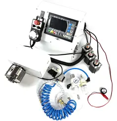 Kit Retrofit Fresadora – DDCS V3.1 + Motores XYZA (Open-Loop) + 4º Eixo + MQL + Probe