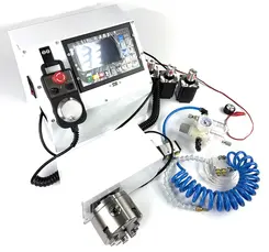 Kit Retrofit Fresadora – DDCS V3.1 + Motores XYZA (Open-Loop) + 4º Eixo + MQL + Probe