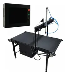 Sistema de Visão Computacional com Esteira Automática MVC-RV1 e EVS1 Carissimi