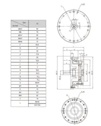 Redutor Harmônico 8mm LHG-20-100-U-IV Harmonic Drive | Zero Backlash | Carissimi